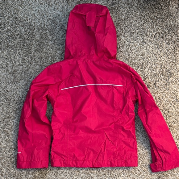 Columbia Kids Pink Rain Jacket - Picture 2 of 3